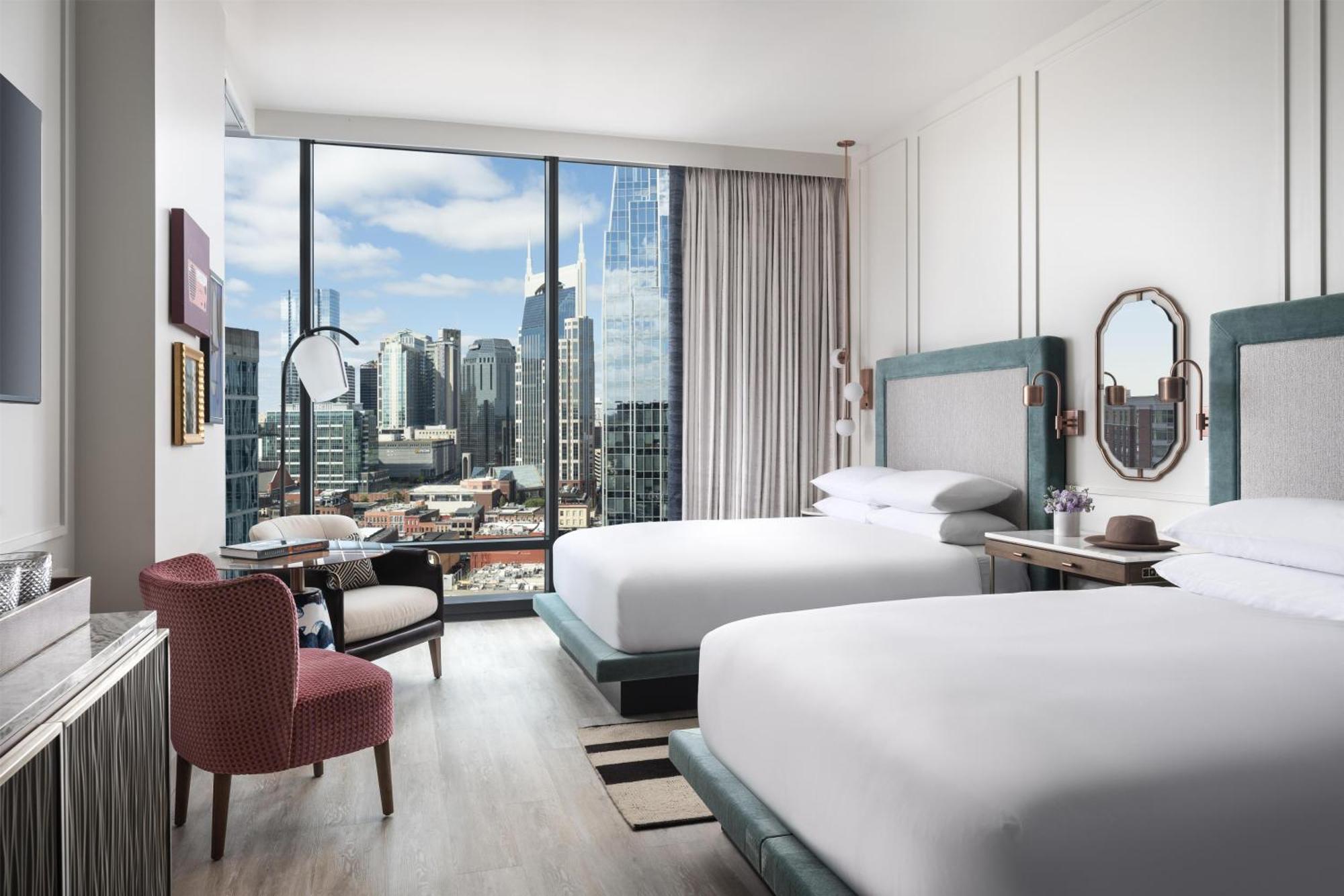 Queen Room Two Queen Beds City View